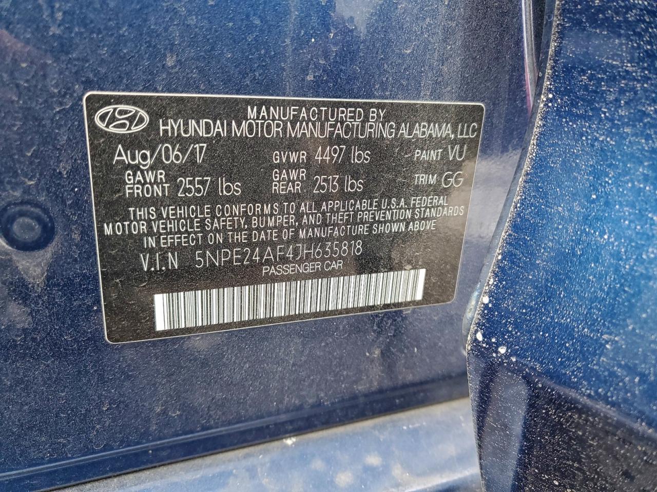 2018 HYUNDAI SONATA SE photo 23