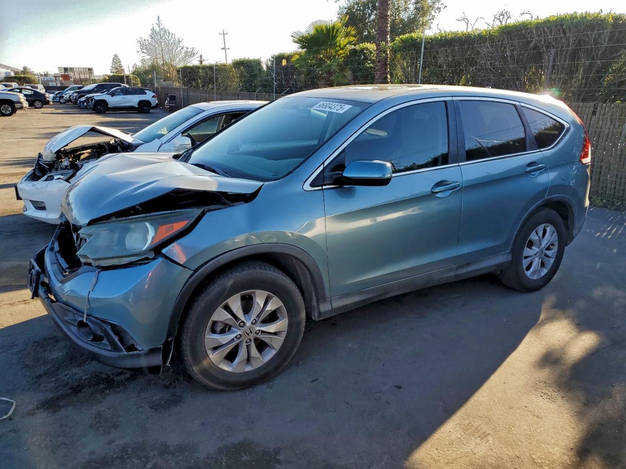 2014 HONDA CR-V EX — FRONT END damage — photo 1