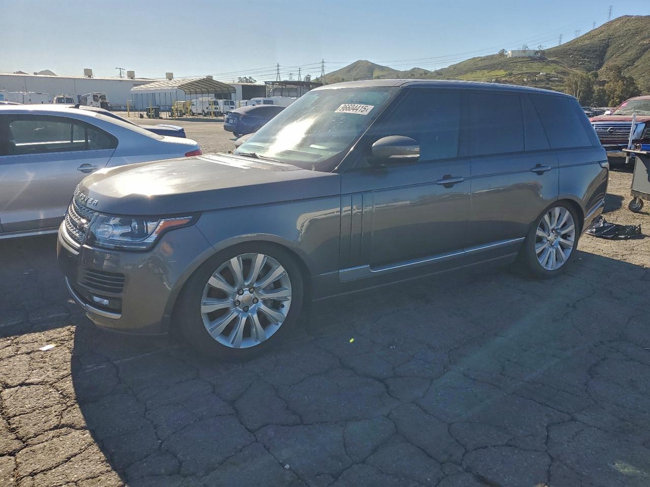 2014 LAND ROVER RANGE ROVER SUPERCHARGED — MECHANICAL damage — photo 1