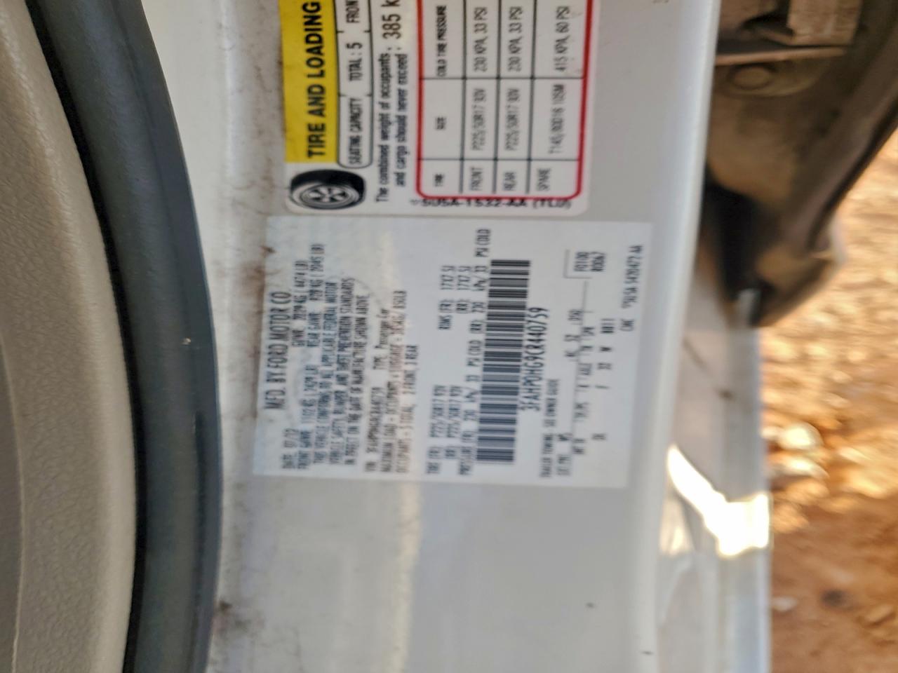 2012 FORD FUSION SE photo 25