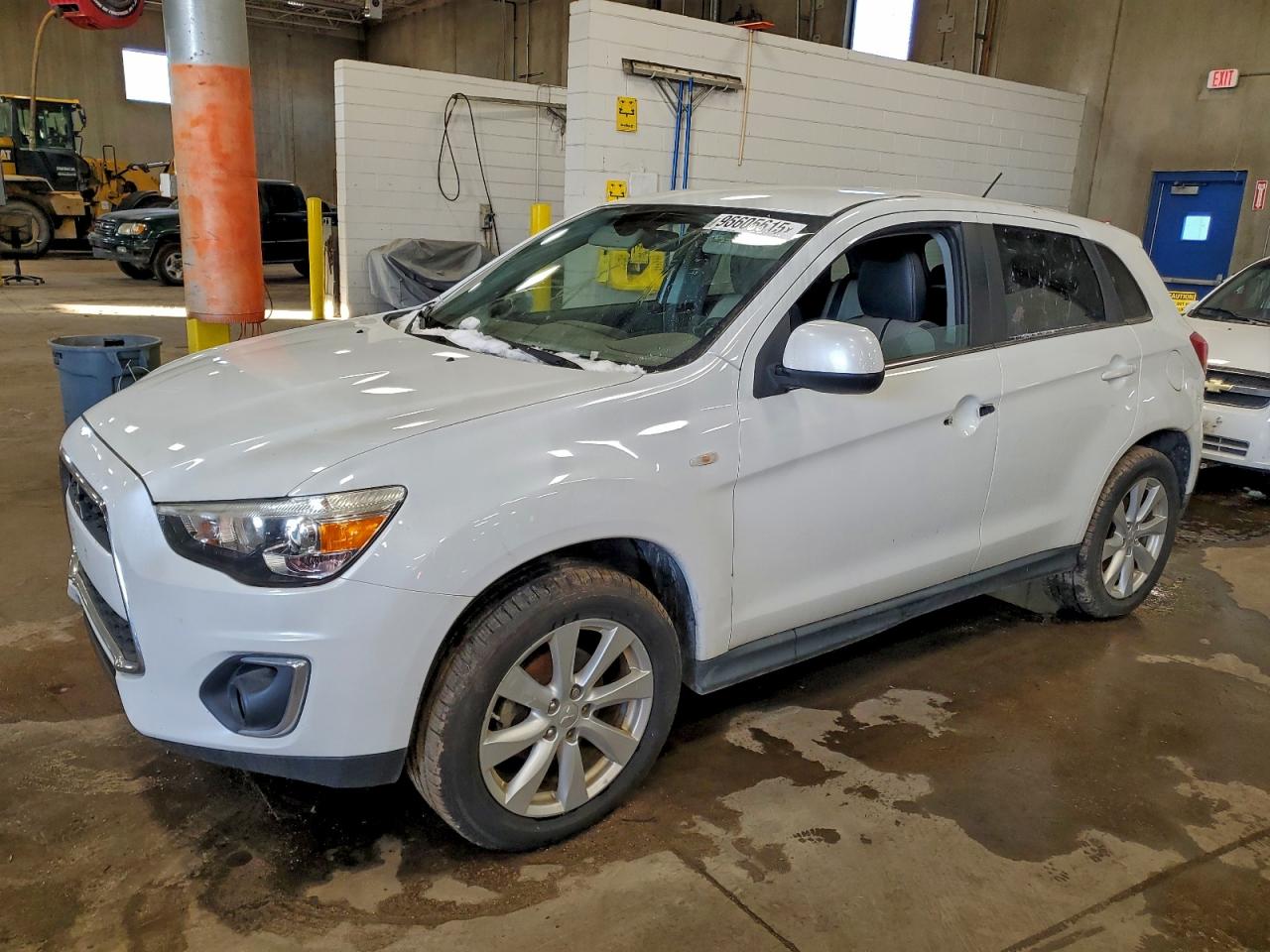2014 MITSUBISHI OUTLANDER SPORT SE — MECHANICAL damage — photo 1