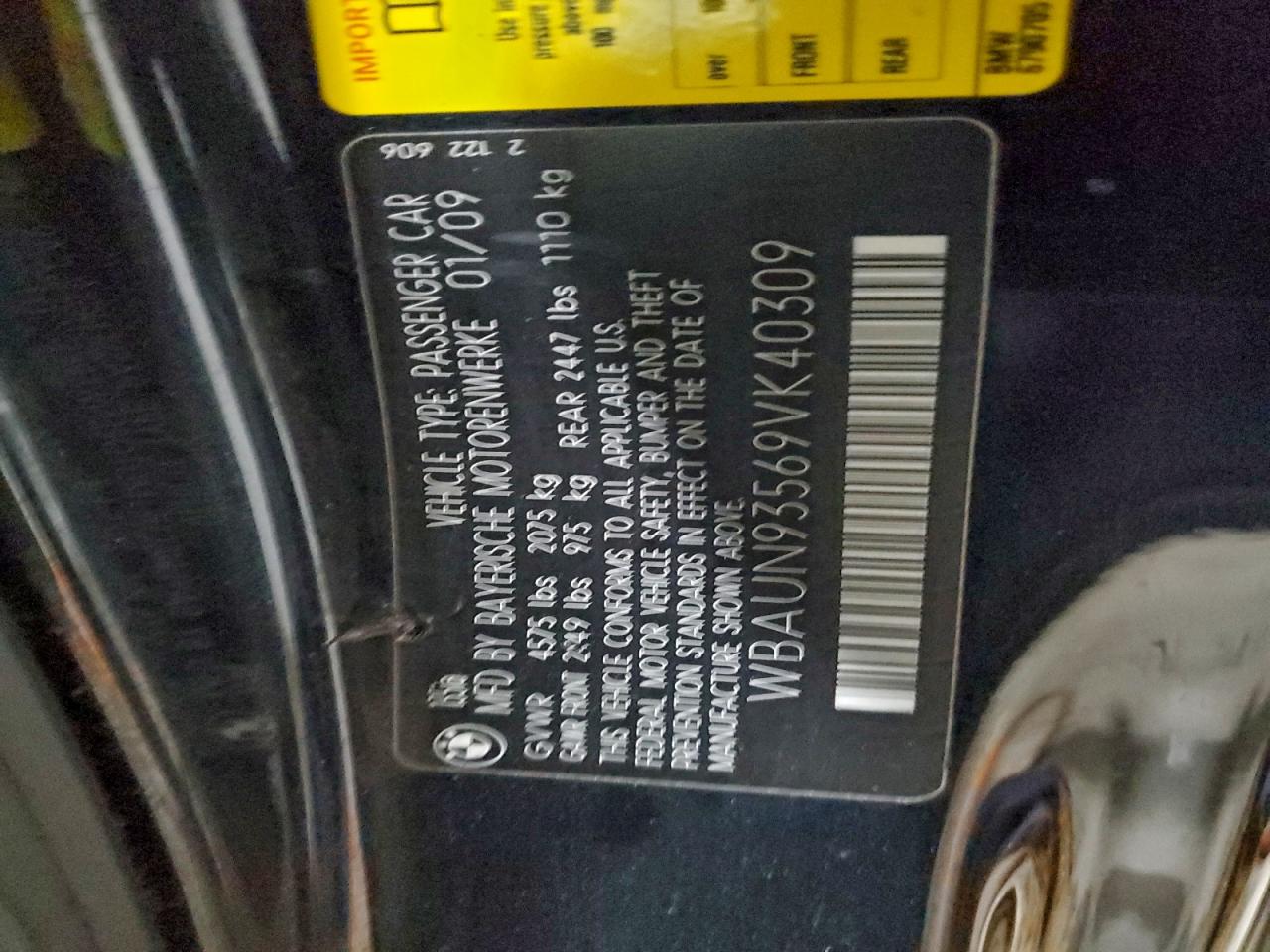 2009 BMW 135 I photo 12
