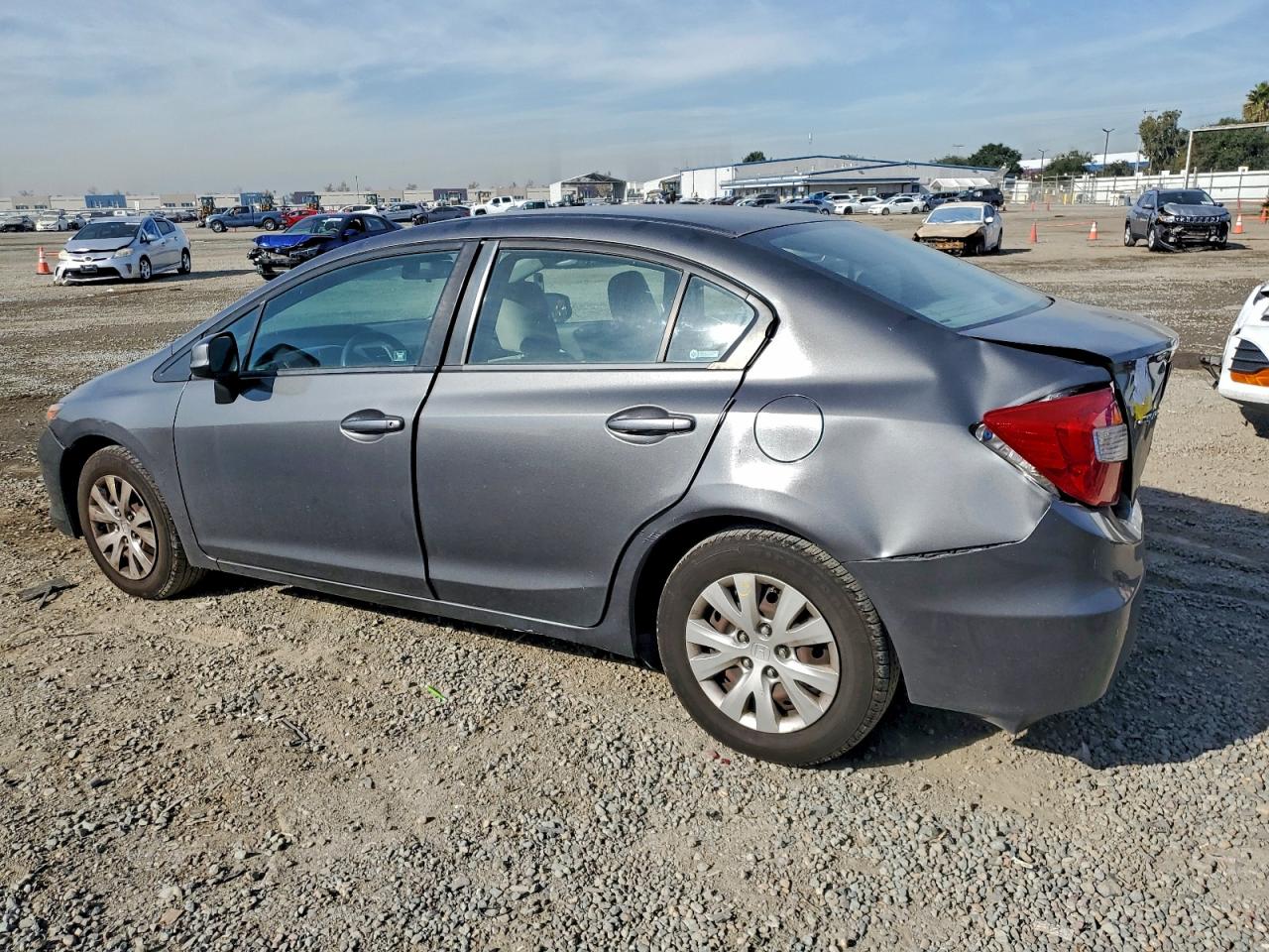 2012 HONDA CIVIC LX photo 2