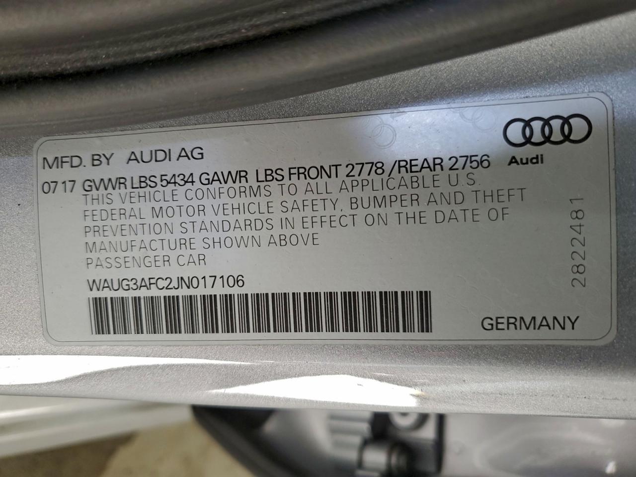 2018 AUDI A6 PREMIUM PLUS photo 13