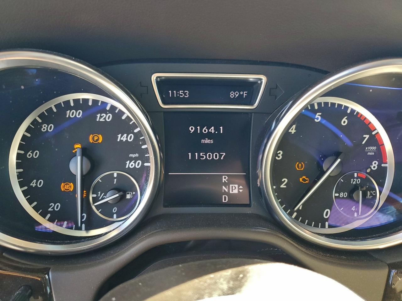 2012 MERCEDES-BENZ ML 350 4MATIC photo 9