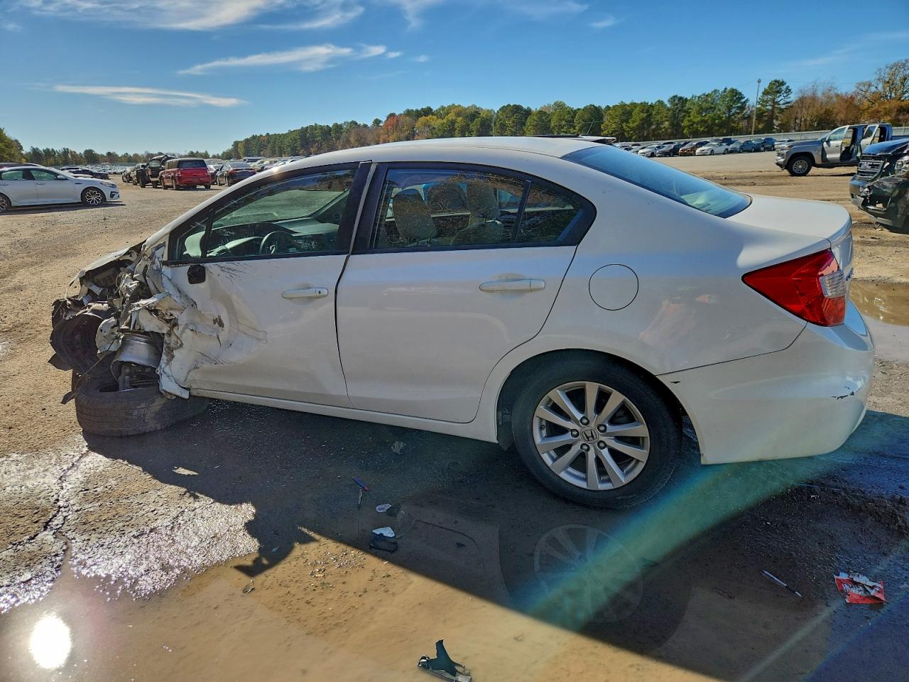 2012 HONDA CIVIC EX photo 2