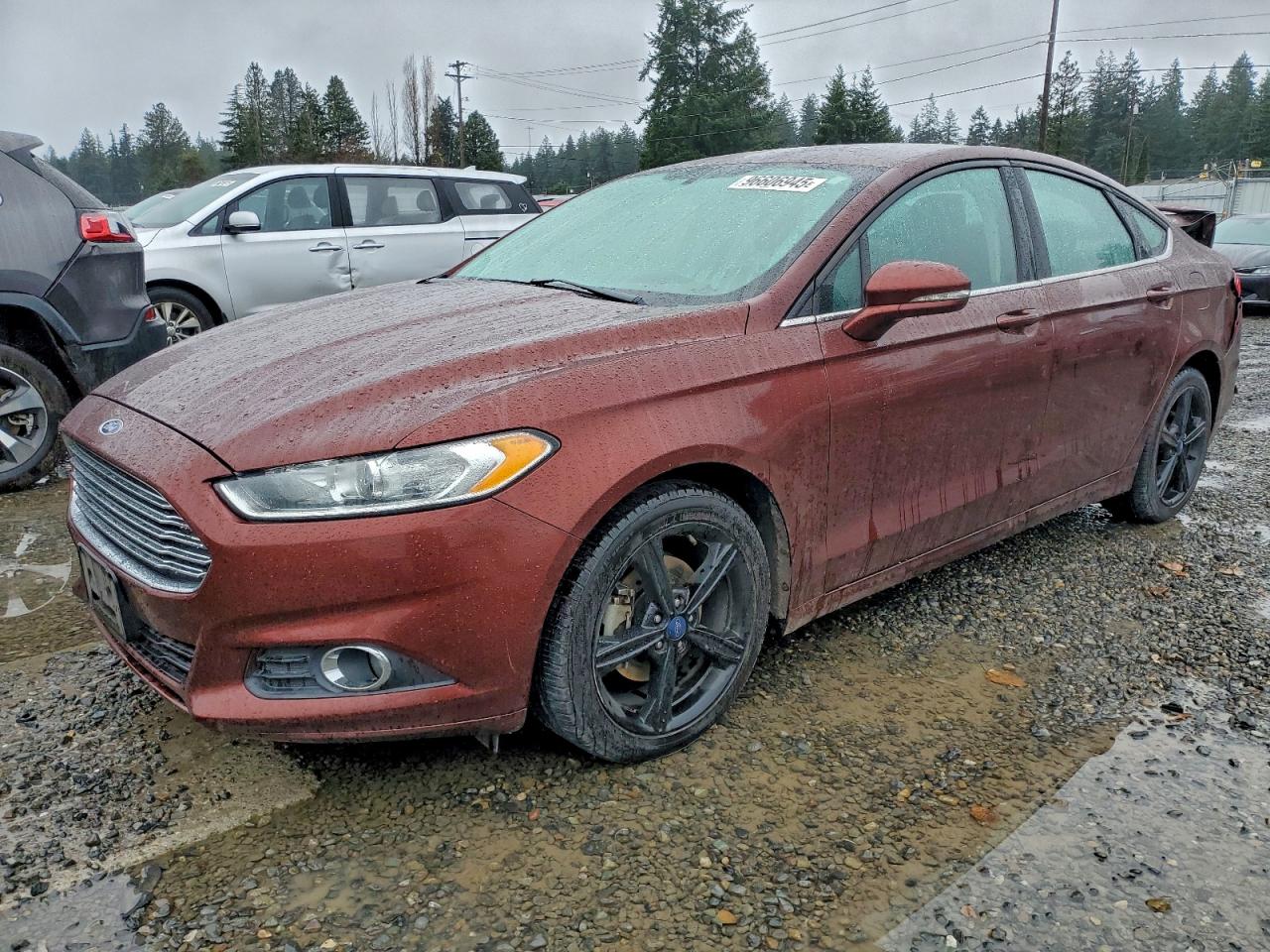2016 FORD FUSION SE — REAR END damage — photo 1
