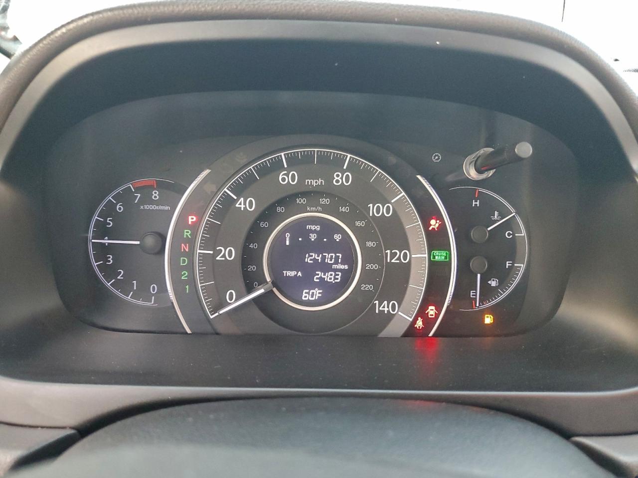 2012 HONDA CR-V EXL photo 9