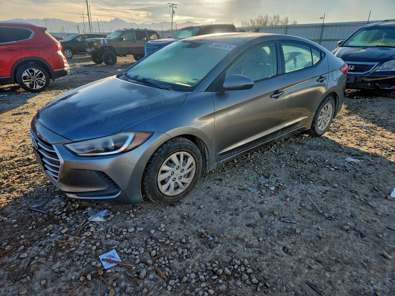 2017 HYUNDAI ELANTRA SE — FRONT END damage — photo 1
