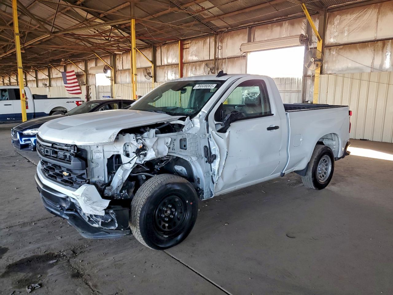 2023 CHEVROLET SILVERADO C1500 — FRONT END damage — photo 1