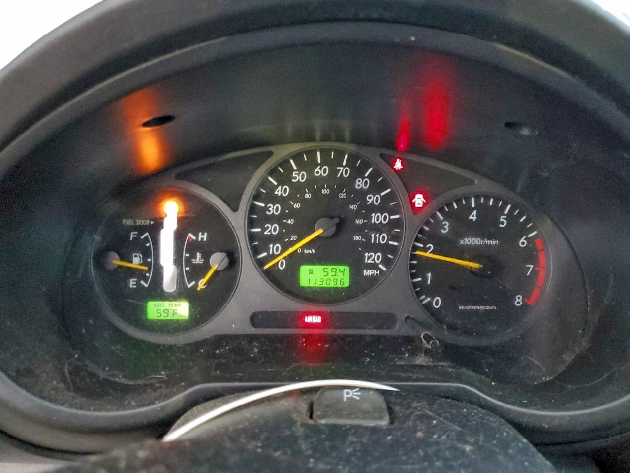 2003 SUBARU IMPREZA OUTBACK SPORT photo 9