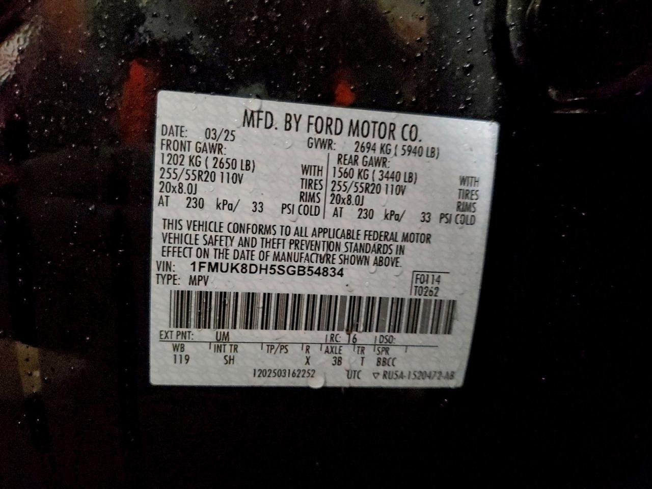 2025 FORD EXPLORER ACTIVE photo 14