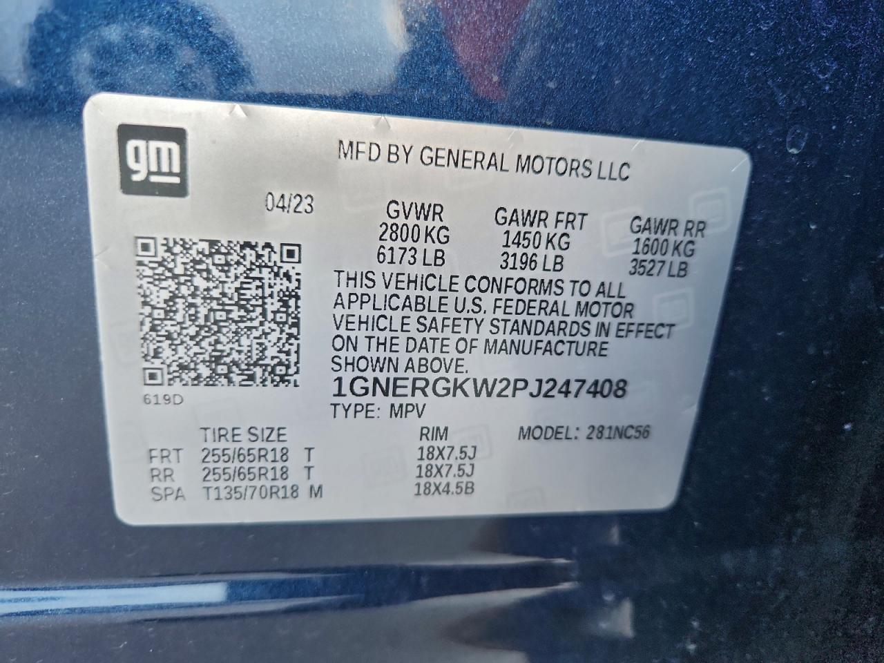2023 CHEVROLET TRAVERSE LT photo 13