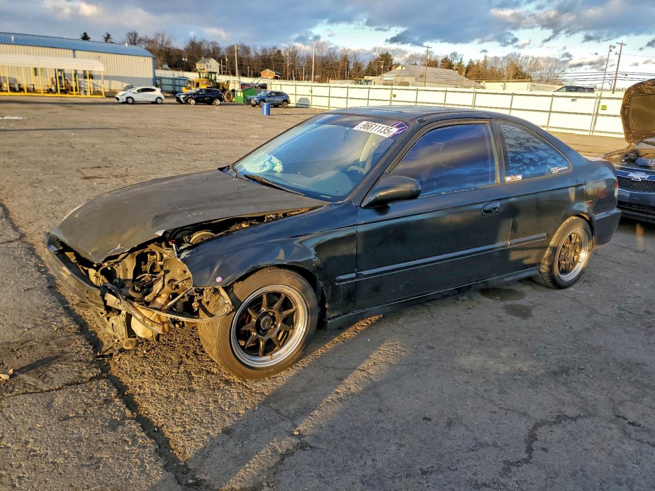 1996 HONDA CIVIC EX — FRONT END damage — photo 1