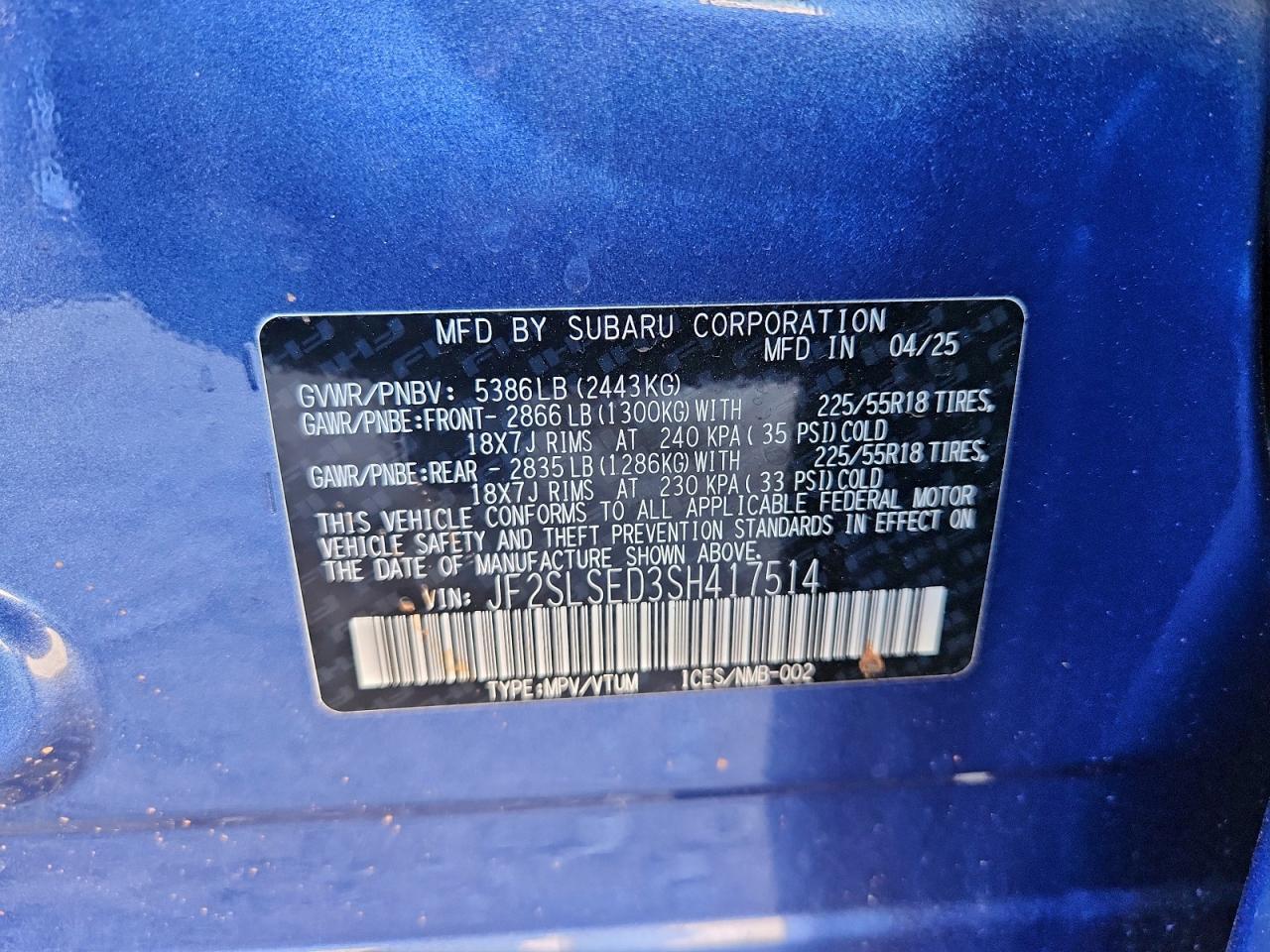 2025 SUBARU FORESTER PREMIUM photo 13