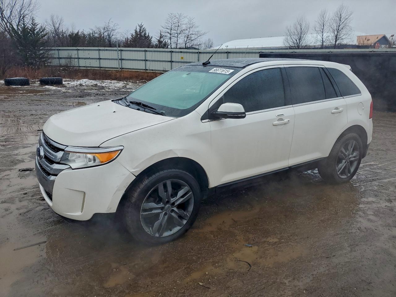2014 FORD EDGE LIMITED — SIDE damage — photo 1