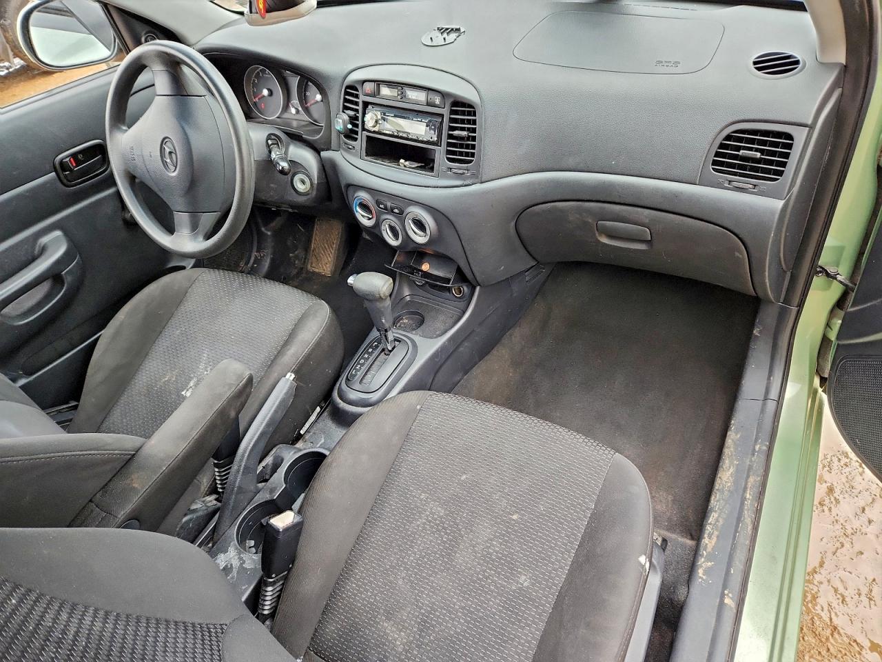 2010 HYUNDAI ACCENT BLUE photo 8