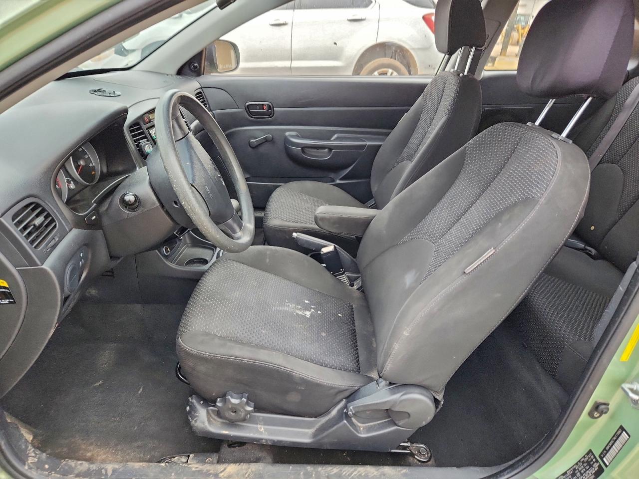 2010 HYUNDAI ACCENT BLUE photo 7