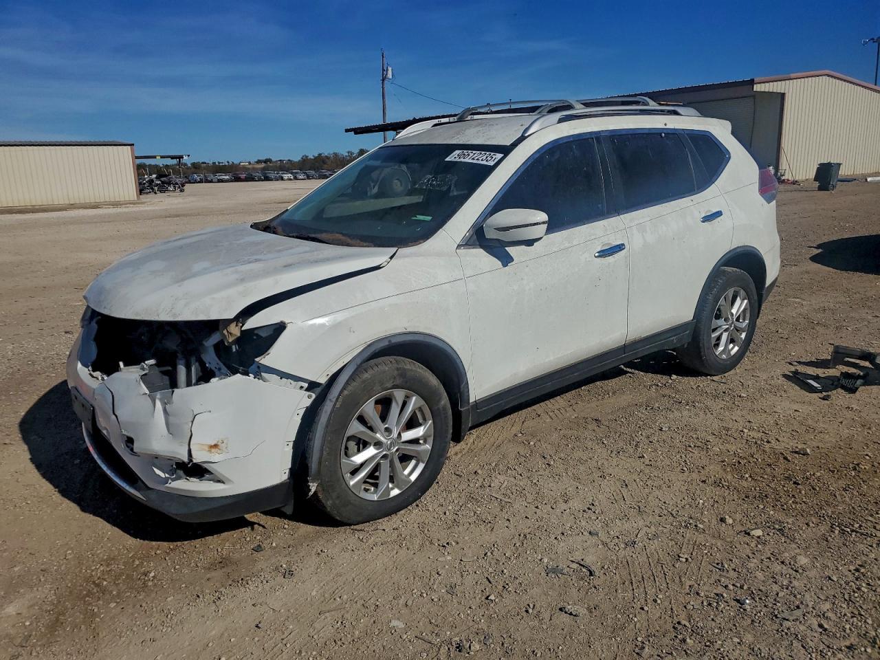 2016 NISSAN ROGUE S — FRONT END damage — photo 1