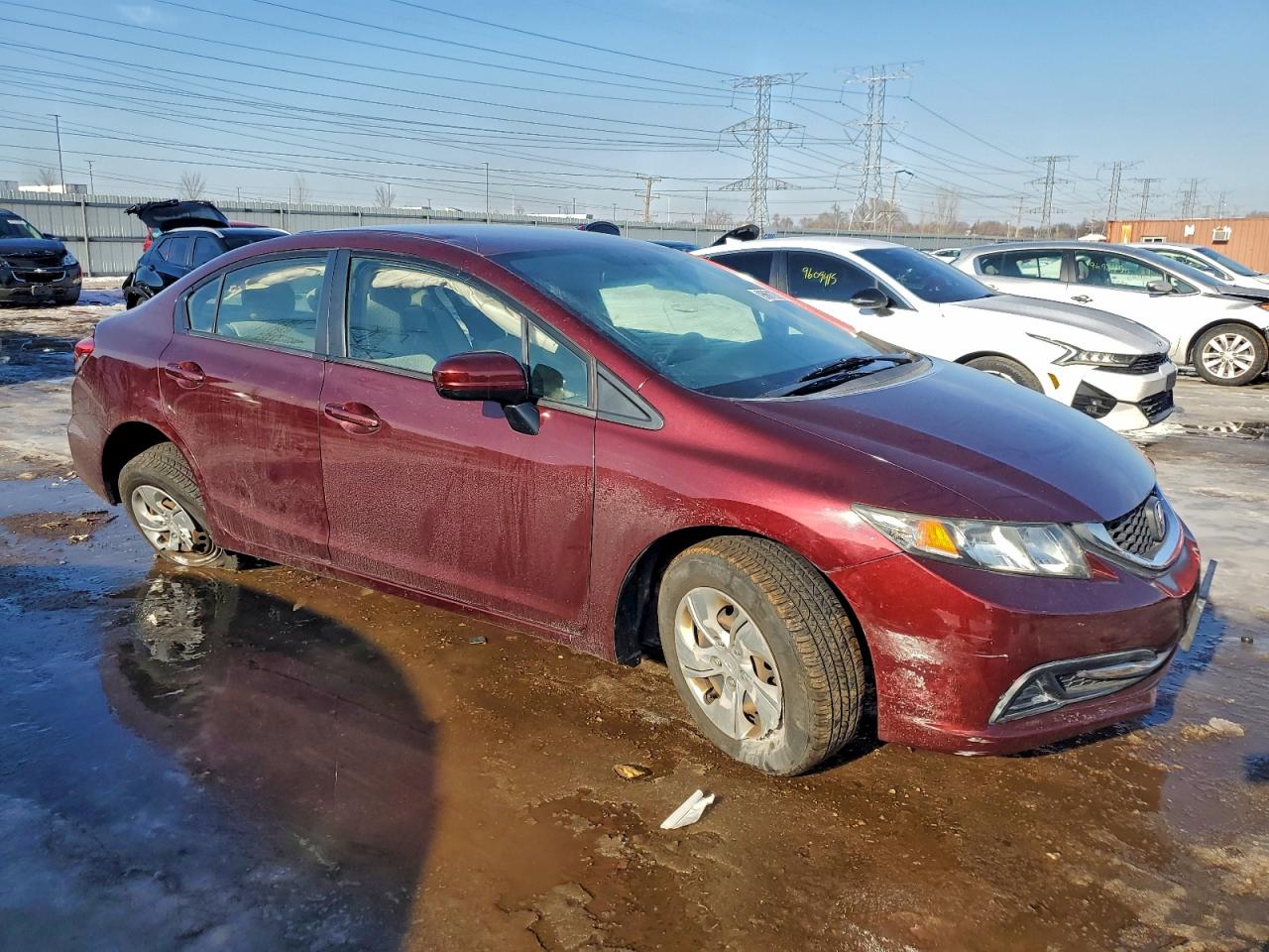 2014 HONDA CIVIC LX photo 4