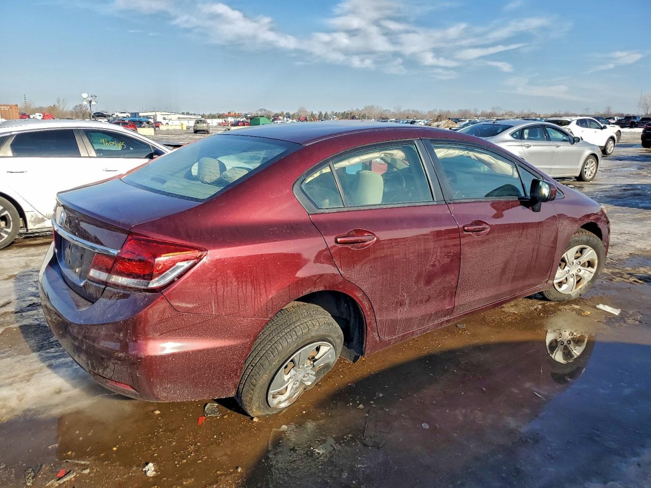 2014 HONDA CIVIC LX photo 3