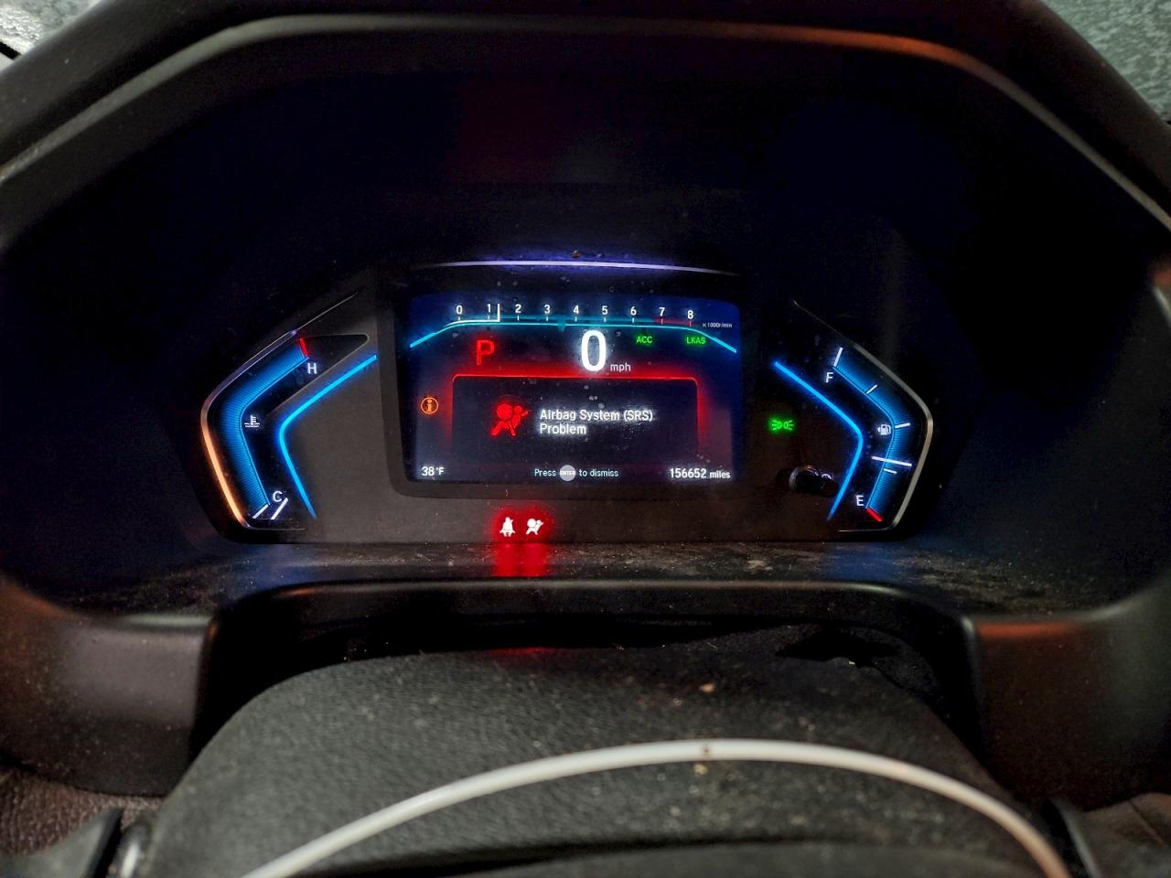 2019 HONDA ODYSSEY EX photo 9