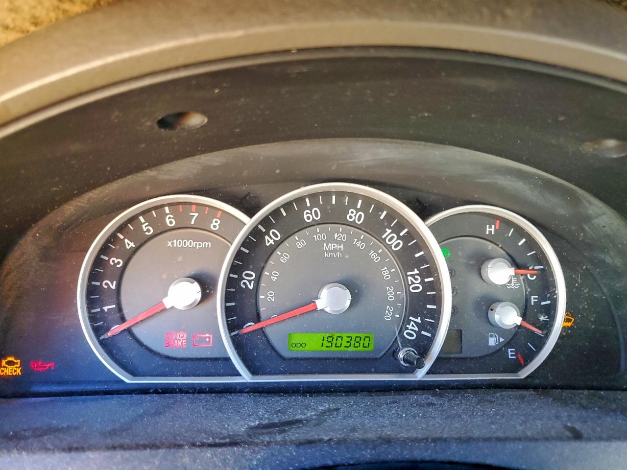 2007 KIA SORENTO EX photo 9