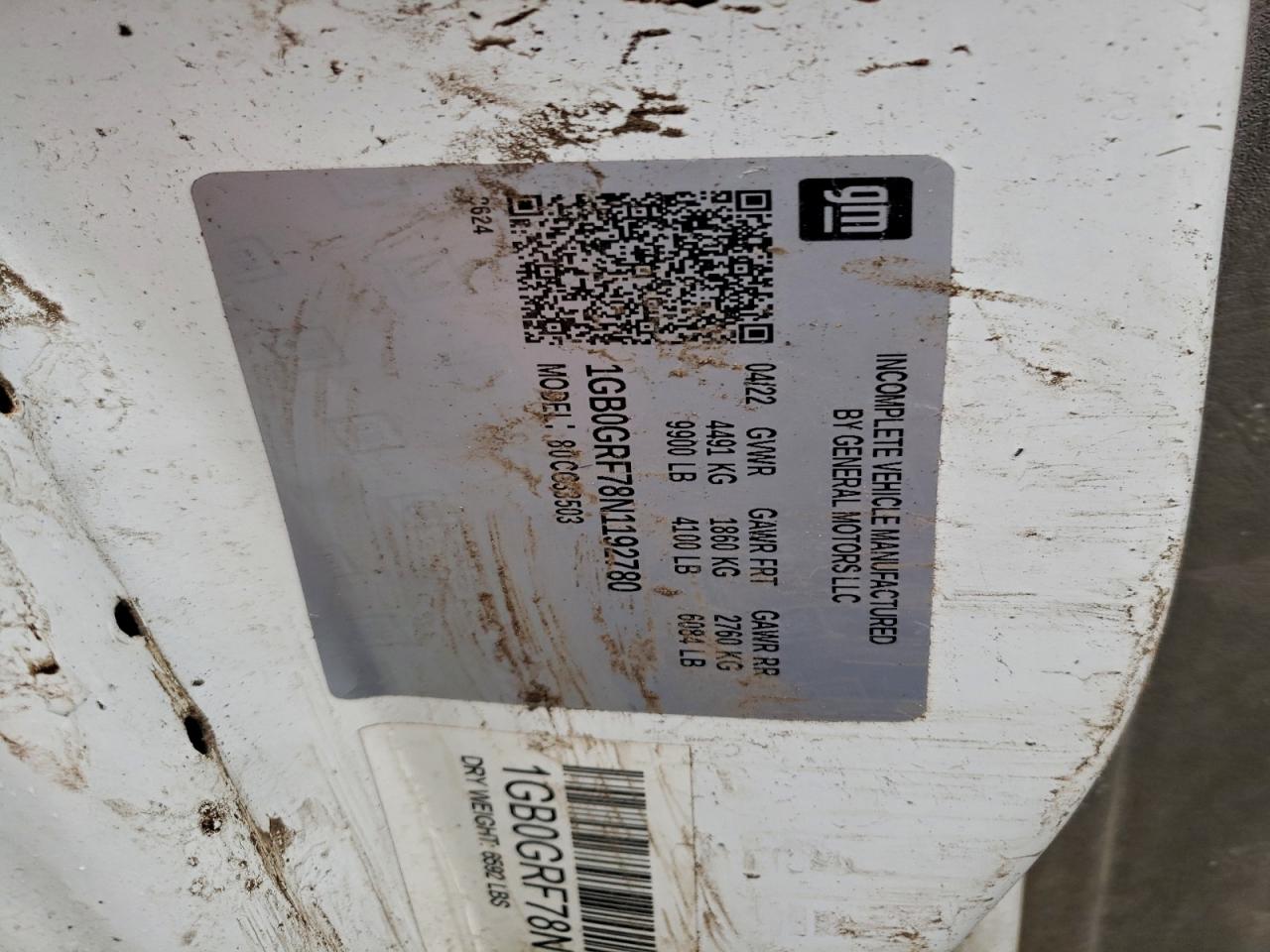 2022 CHEVROLET EXPRESS G3500 DELIVERY TRUCK photo 13