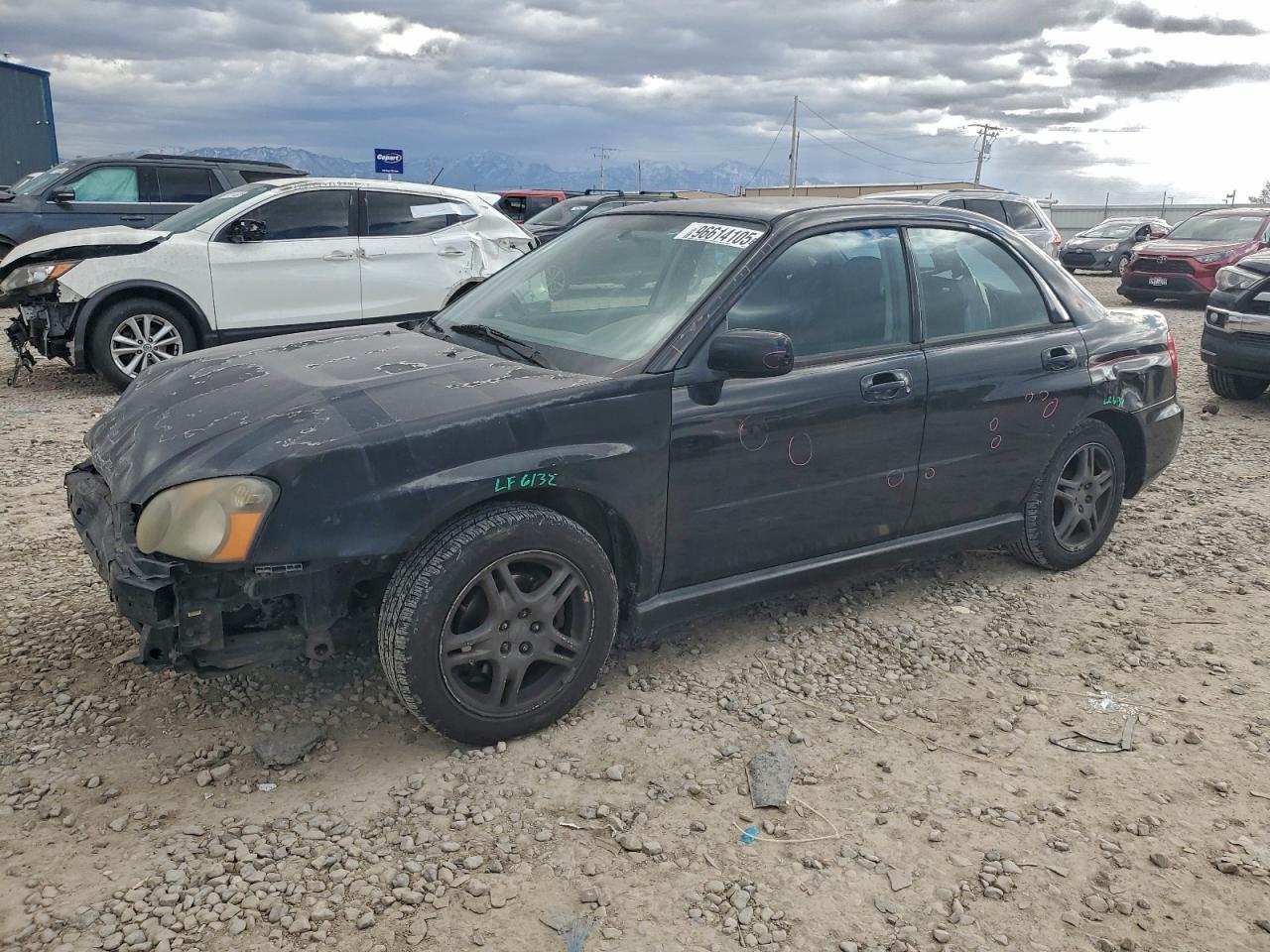 2005 SUBARU IMPREZA RS PRO — FRONT END damage — photo 1