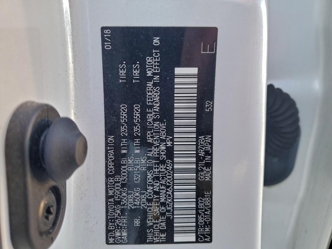 2018 LEXUS RX 350 L photo 14