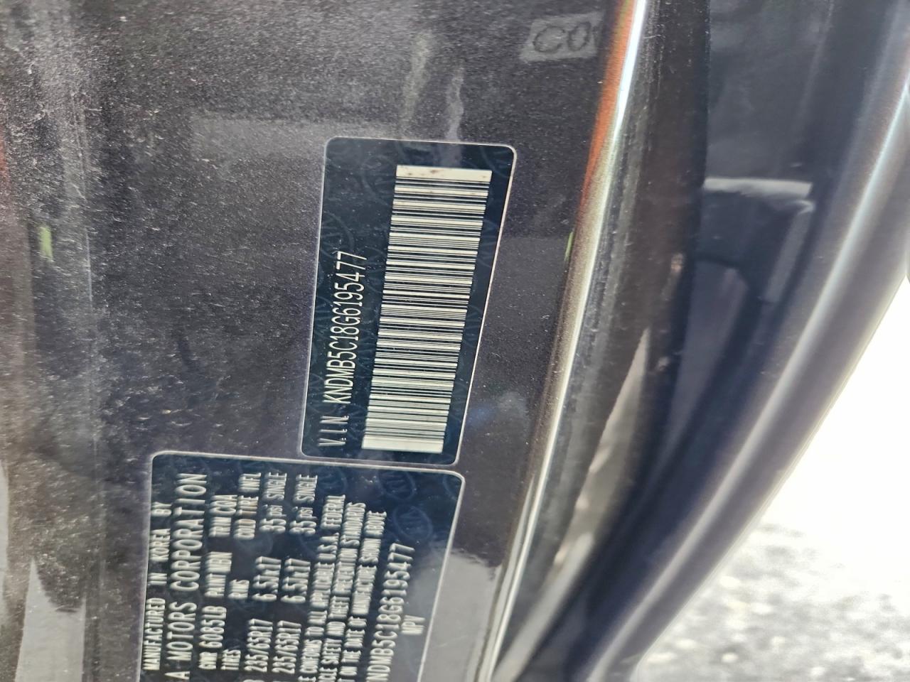 2016 KIA SEDONA LX photo 13