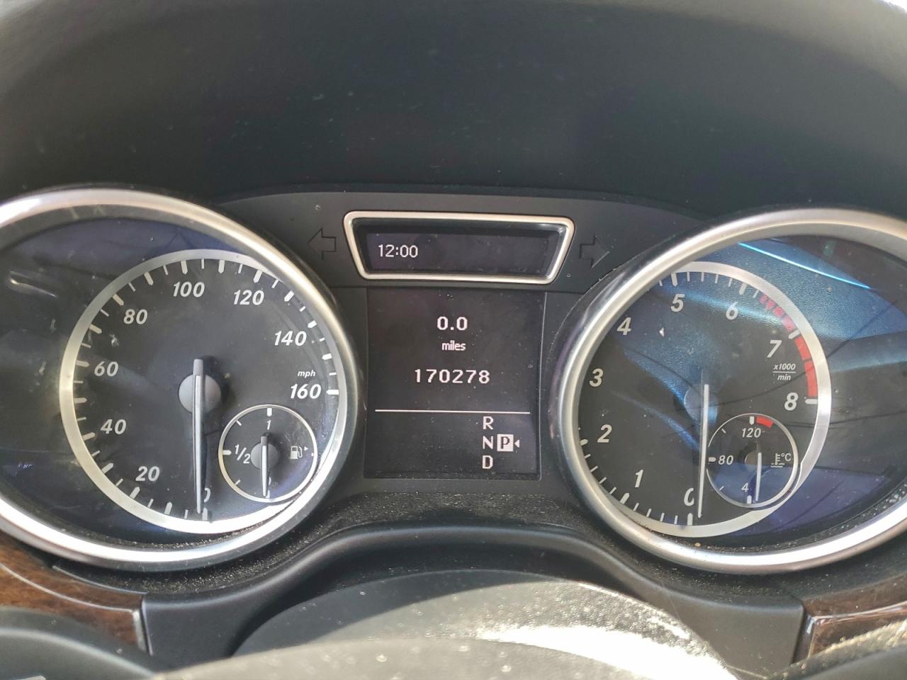 2012 MERCEDES-BENZ ML 350 4MATIC photo 9