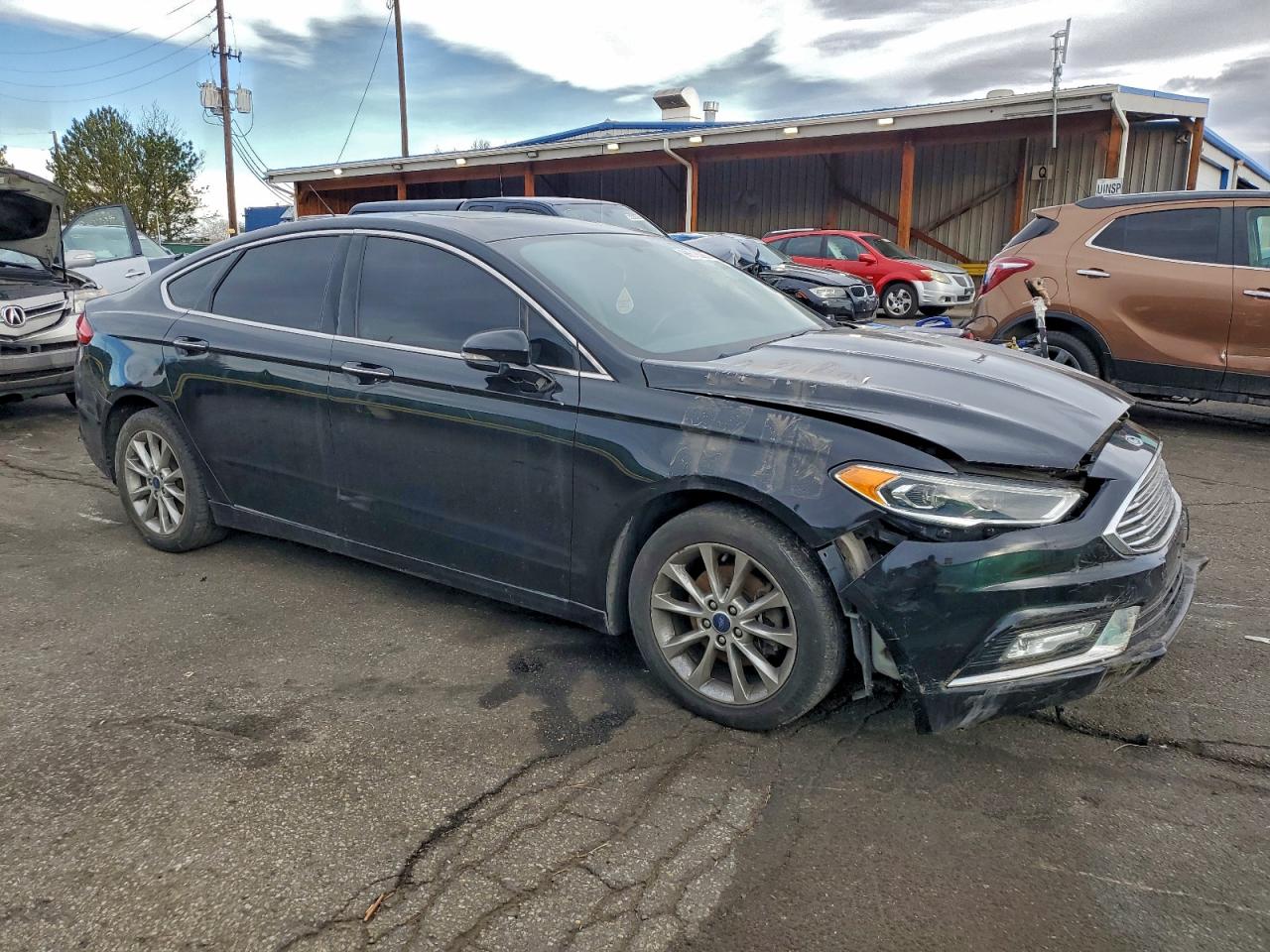 2017 FORD FUSION SE photo 4