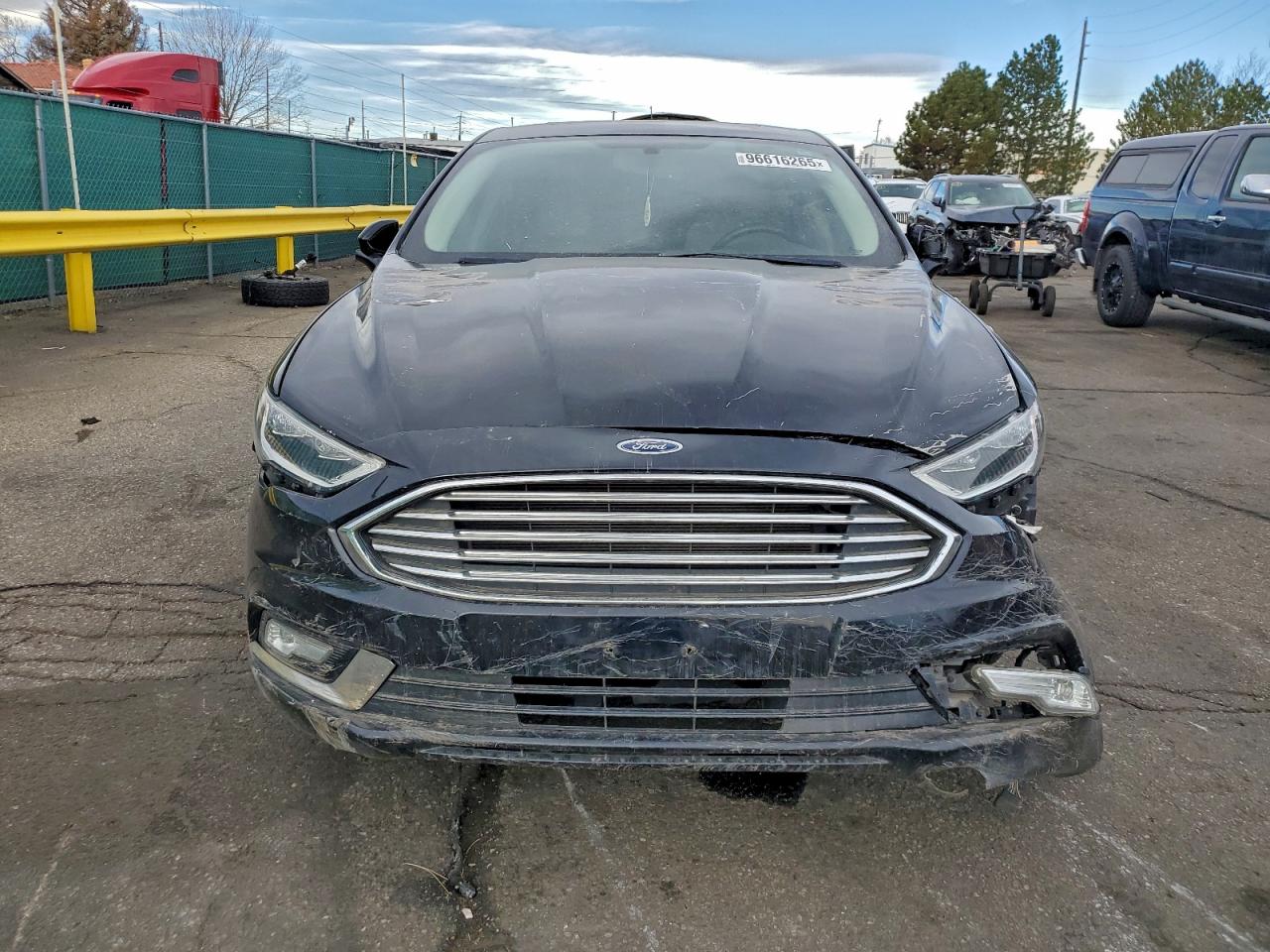 2017 FORD FUSION SE photo 5