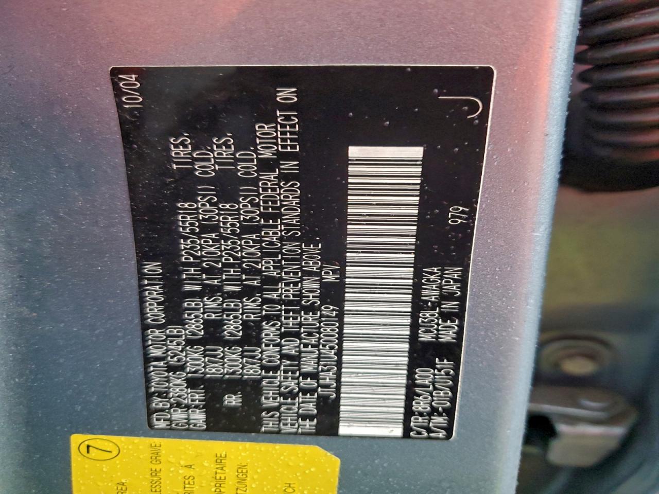 2005 LEXUS RX 330 photo 13