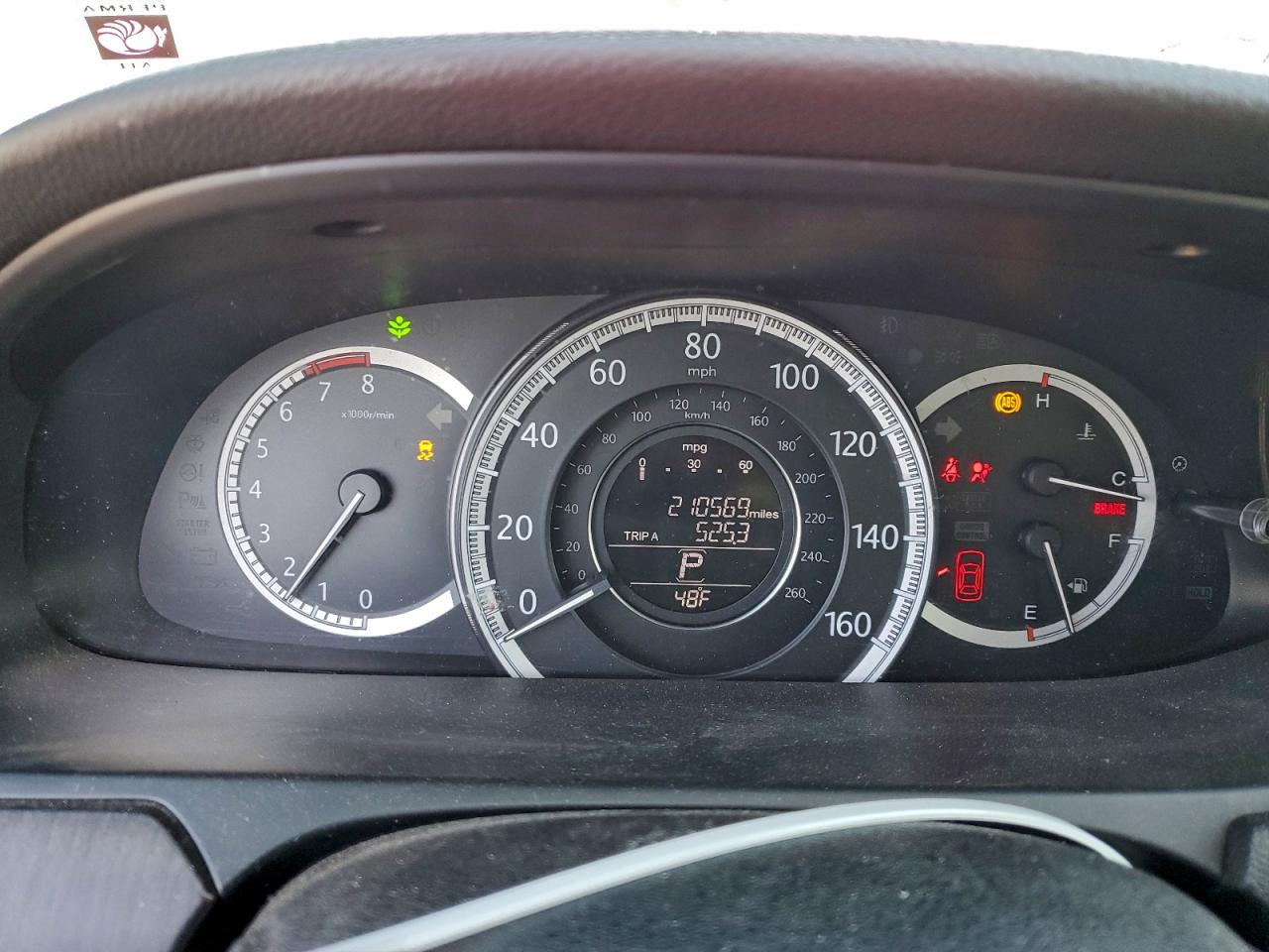 2014 HONDA ACCORD EXL photo 9