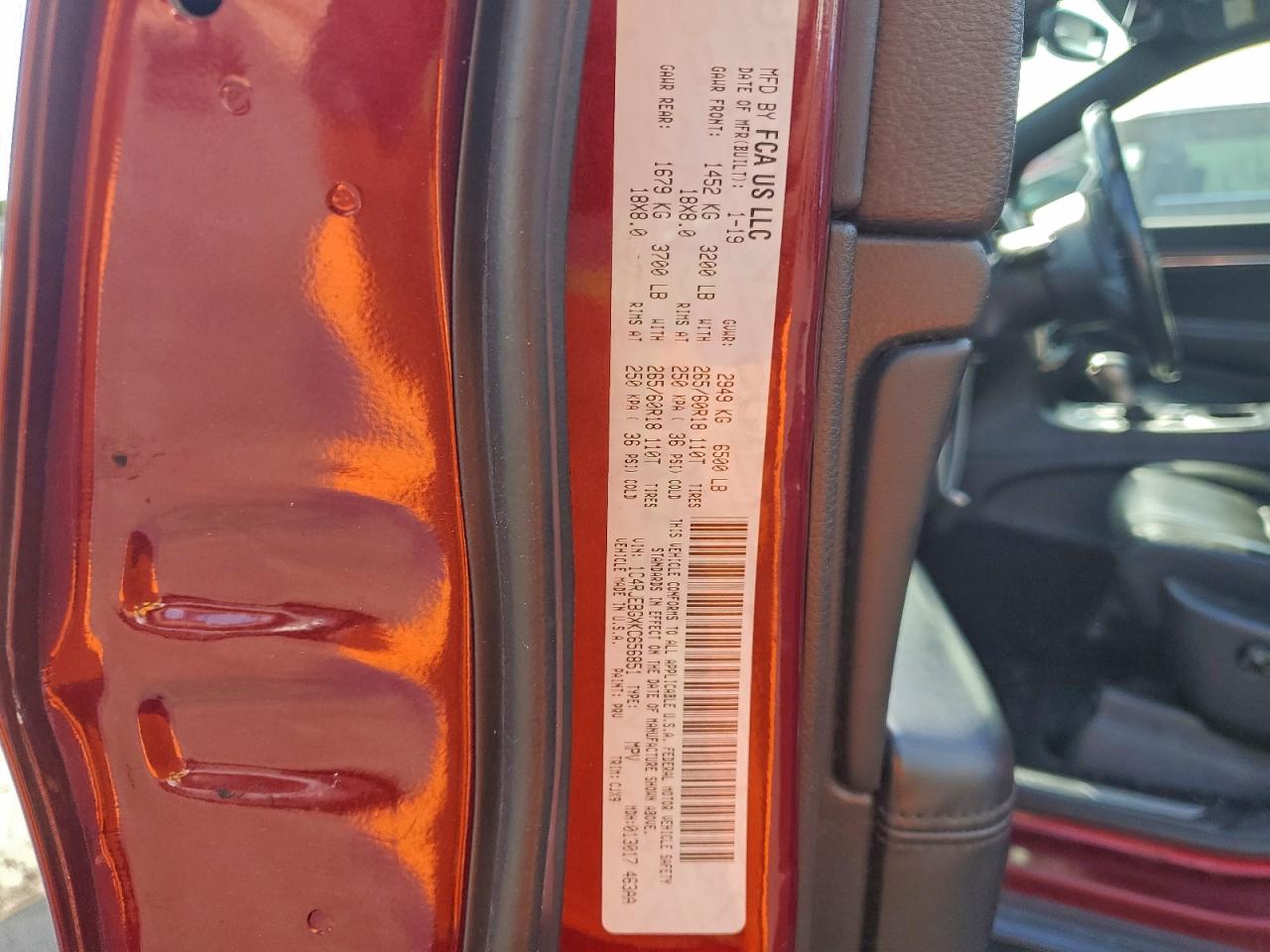 2019 JEEP GRAND CHEROKEE LIMITED photo 13