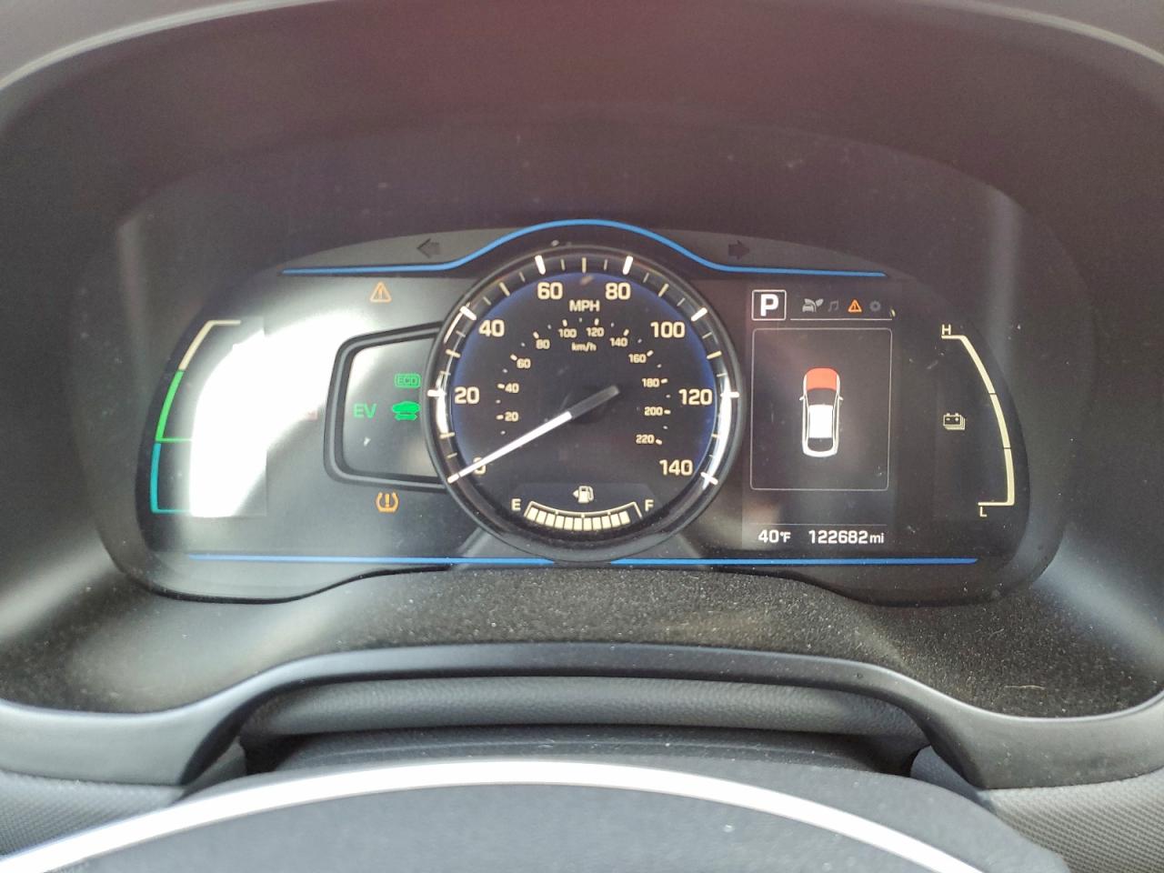 2019 HYUNDAI IONIQ BLUE photo 9