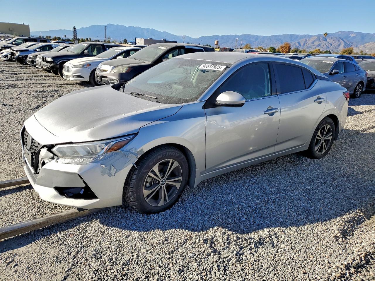 2022 NISSAN SENTRA SV — FRONT END damage — photo 1