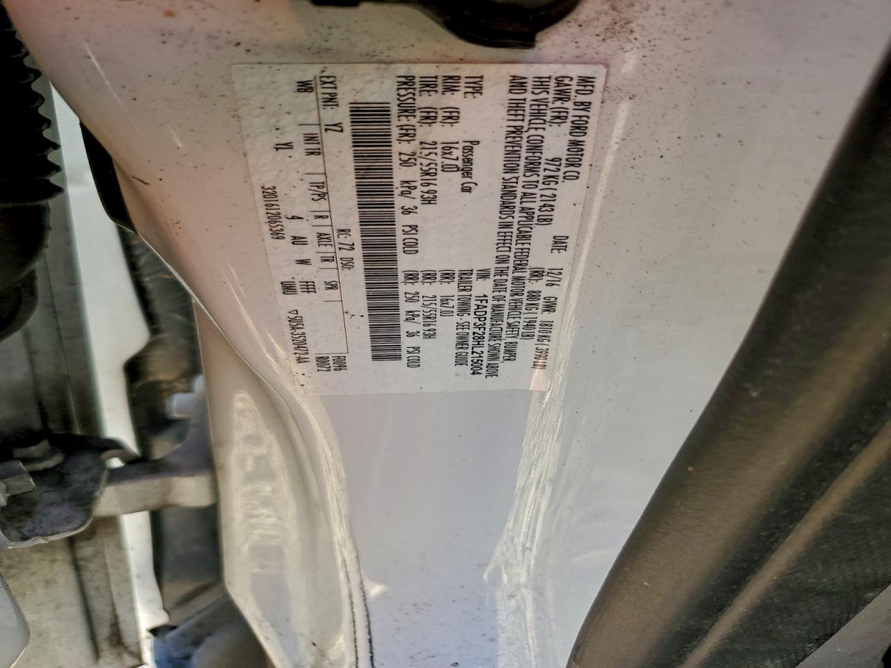 2017 FORD FOCUS SE photo 12