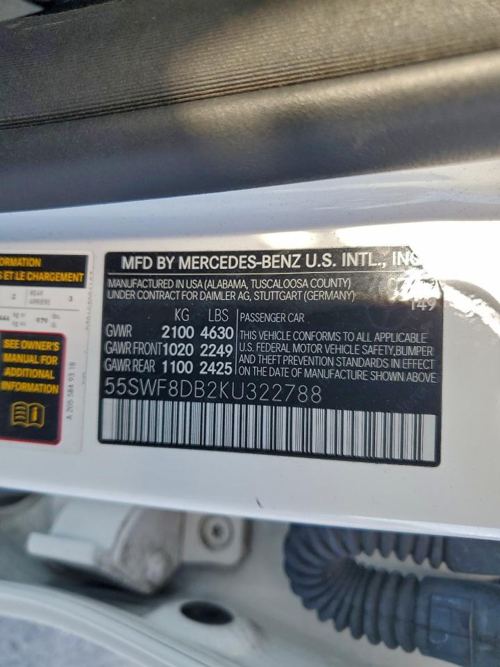 2019 MERCEDES-BENZ C 300 photo 13