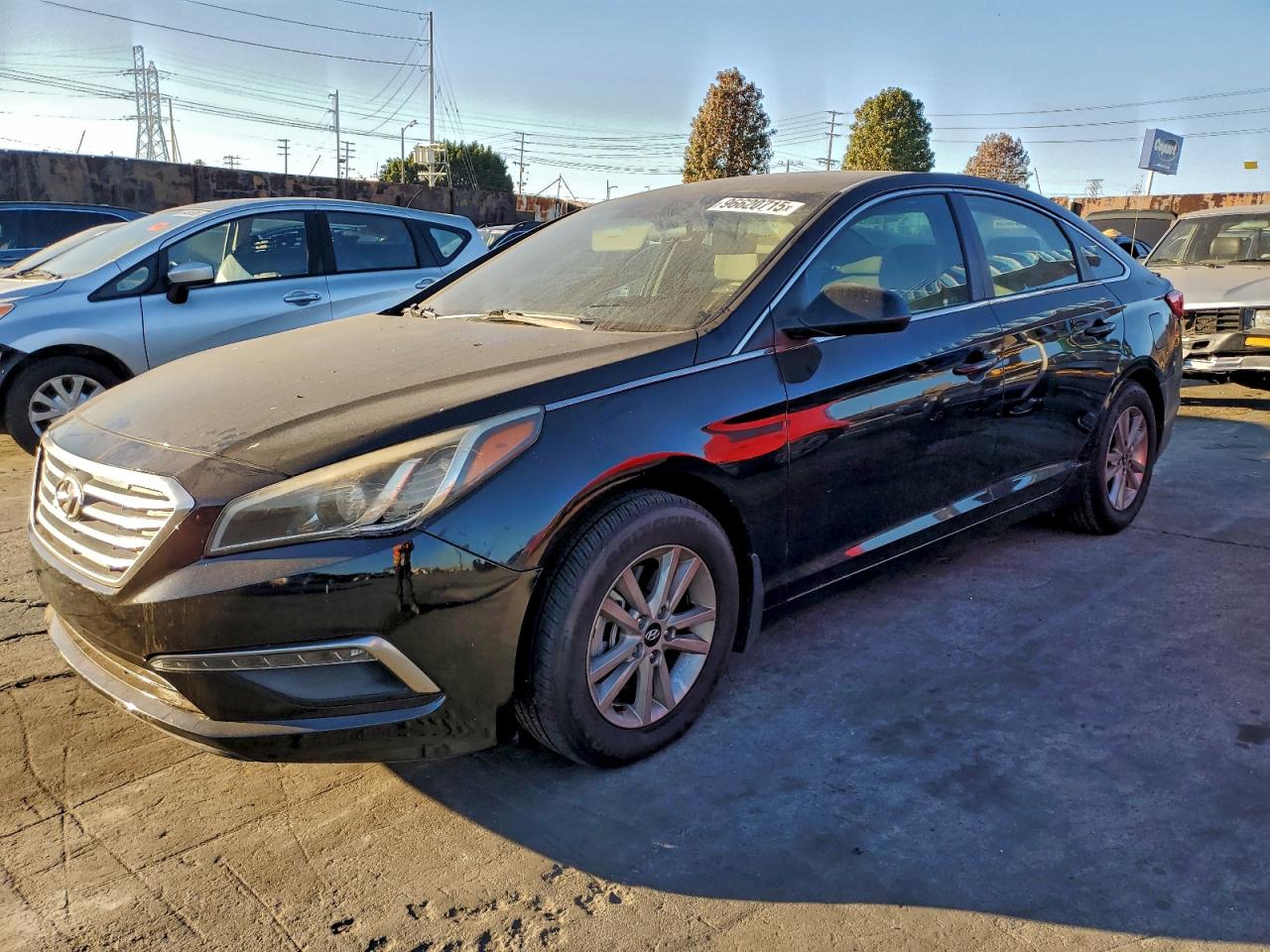 2015 HYUNDAI SONATA SE — FRONT END damage — photo 1