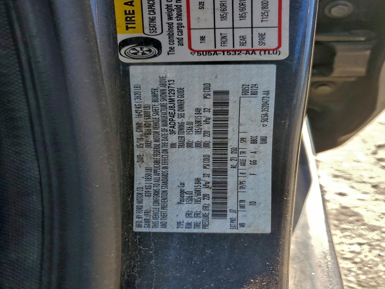 2018 FORD FIESTA SE photo 12