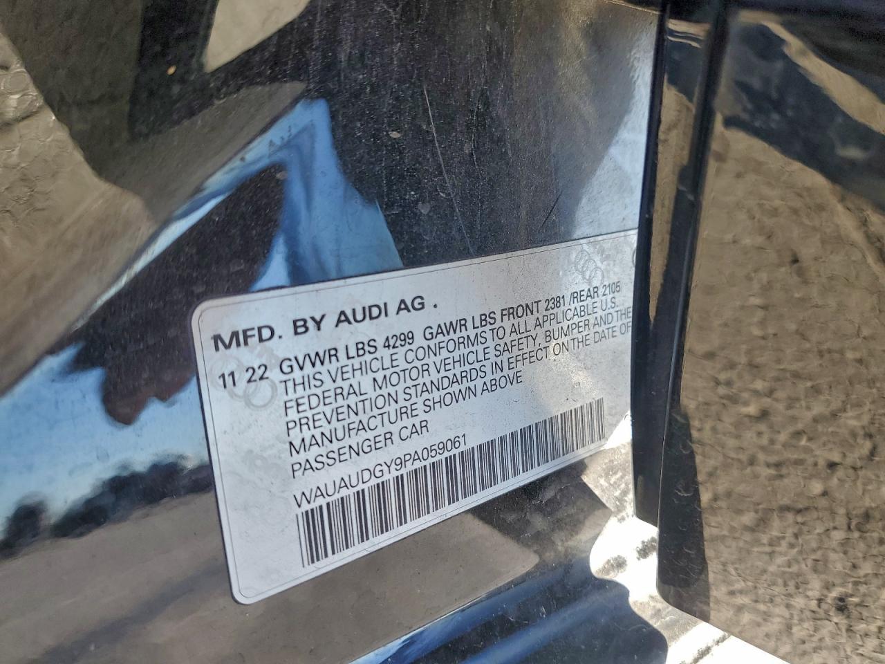 2023 AUDI A3 PREMIUM photo 12
