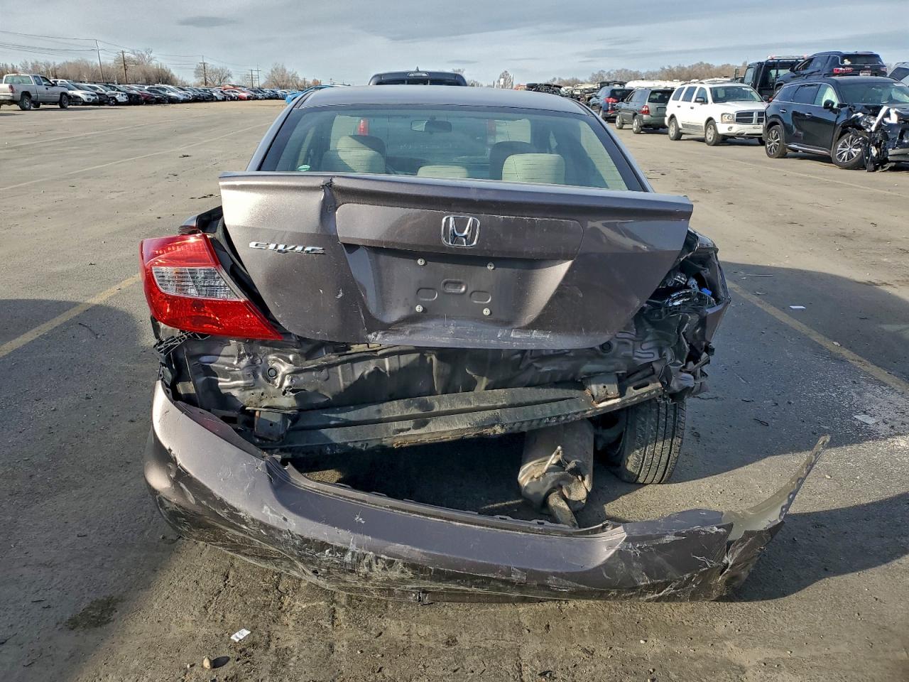 2012 HONDA CIVIC LX photo 6