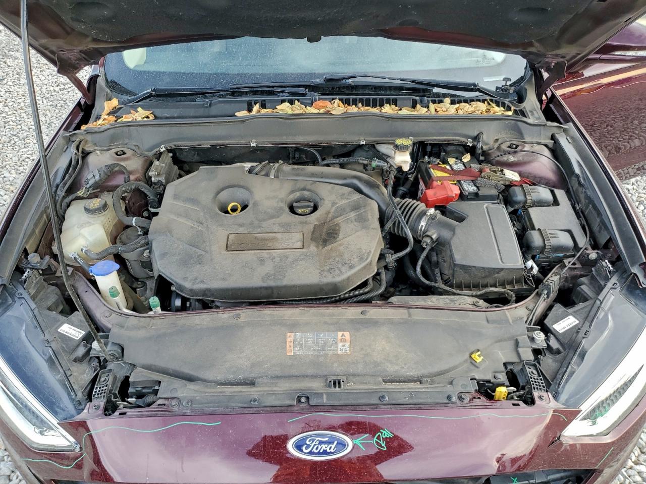 2017 FORD FUSION SE photo 11