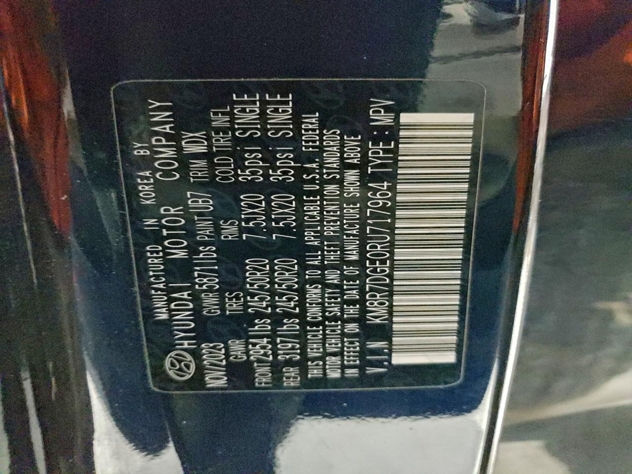 2024 HYUNDAI PALISADE CALLIGRAPHY photo 13