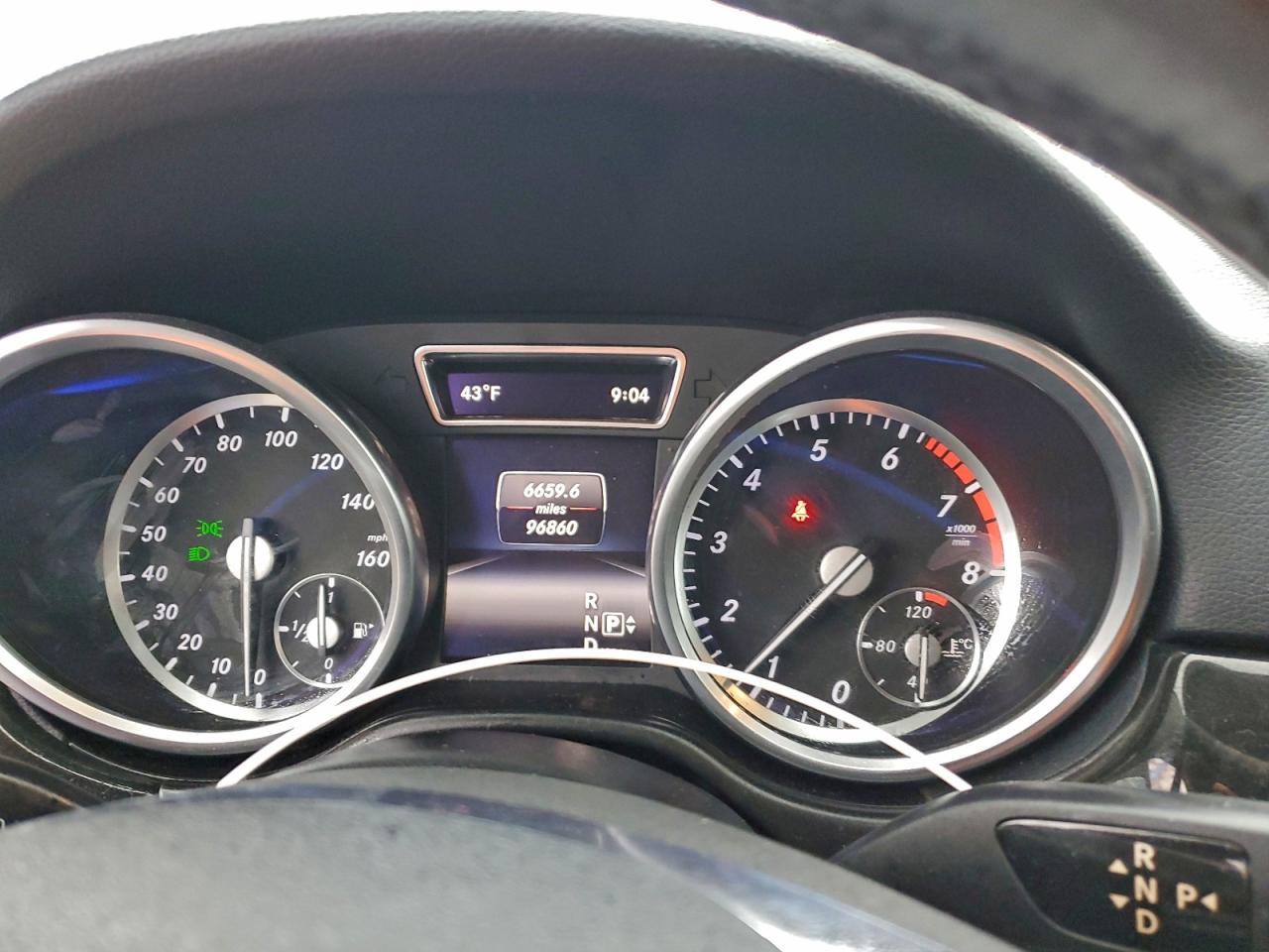 2015 MERCEDES-BENZ ML 350 4MATIC photo 9