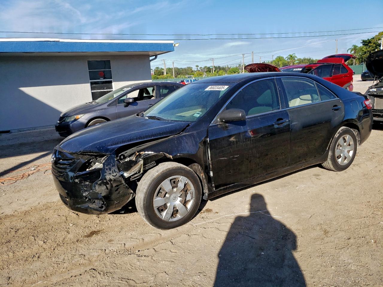 2008 TOYOTA CAMRY CE — FRONT END damage — photo 1