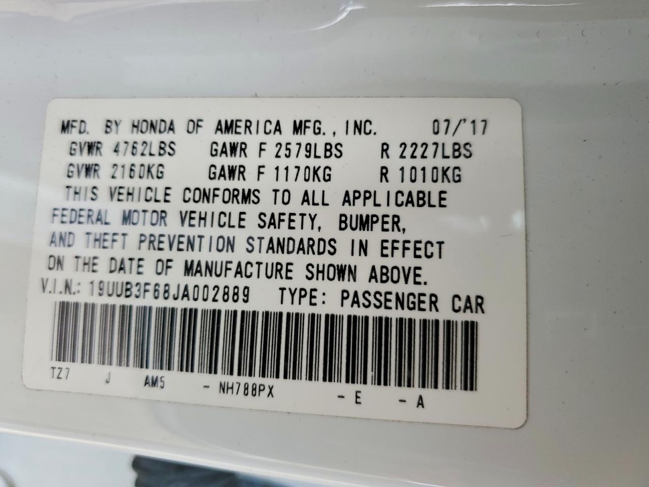 2018 ACURA TLX TECH+A photo 13